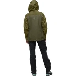 Norrona Falketind Gore-Tex Jas Dames - Olive Drab/Olive Night -Norrona norrona falketind gore tex jacket women olive drab olive night 4 1253677