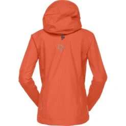 Norrona Falketind Gore-Tex Jas Dames - Orange Alert -Norrona norrona falketind gore tex jacket women orange alert 2 1253725