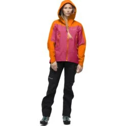 Norrona Falketind Gore-Tex Jas Dames - Orange Popsicle/Honeysuckle -Norrona norrona falketind gore tex jacket women orange popsicle honeysuckle 3 1025320