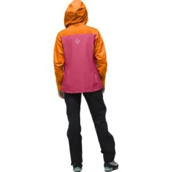 Norrona Falketind Gore-Tex Jas Dames - Orange Popsicle/Honeysuckle -Norrona norrona falketind gore tex jacket women orange popsicle honeysuckle 4 1025321