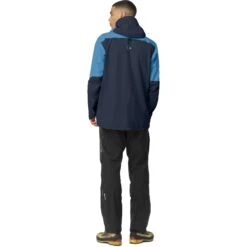 Norrona Falketind Gore-Tex Paclite Jas Heren - Hawaiian Surf/Indigo Night -Norrona norrona falketind gore tex paclite jacket men hawaiian surf indigo night 3 1461656