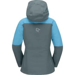 Norrona Falketind Gore-Tex Paclite Jas Dames - Aquarius/North Atlantic -Norrona norrona falketind gore tex paclite jacket women aquarius north atlantic 2 1126223