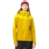 Norrona Falketind Gore-Tex Paclite Jas Dames - Blazing Yellow/Sulphur