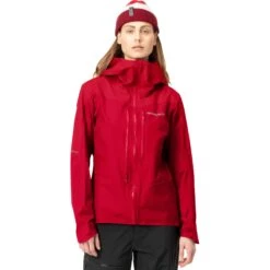 Norrona Falketind Gore-Tex Paclite Jas Dames - Jester Red/True Red