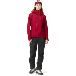 Norrona Falketind Gore-Tex Paclite Jas Dames - Jester Red/True Red -Norrona norrona falketind gore tex paclite jacket women jester red true red 2 1461627