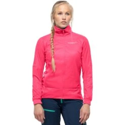 Norrona Falketind Octa Jas Dames - Honeysuckle