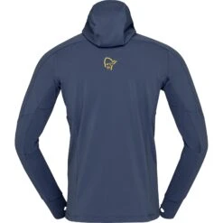 Norrona Falketind Power Grid Hood Jas Heren - Vintage Indigo -Norrona norrona falketind power grid hood men vintage indigo 2 1341866