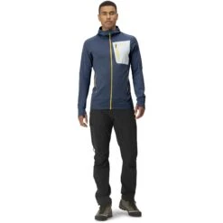 Norrona Falketind Power Grid Hood Jas Heren - Vintage Indigo -Norrona norrona falketind power grid hood men vintage indigo model 1 1399555