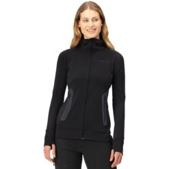 Norrona Falketind Power Grid Hood Jas Dames - Caviar