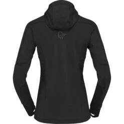Norrona Falketind Power Grid Hood Jas Dames - Caviar -Norrona norrona falketind power grid hood women caviar 2 1341882