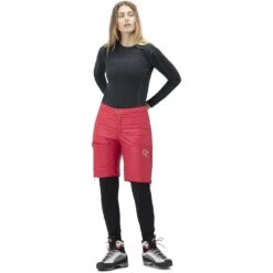 Norrona Falketind Thermo40 Isolatie Shorts Dames - True Red -Norrona norrona falketind thermo40 shorts women true red 3 1025485