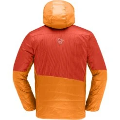 Norrona Falketind Thermo60 Hood Jas Heren - Arednalin/Orange Popsicle -Norrona norrona falketind thermo60 hood men arednalin orange popsicle 2 1126333