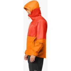Norrona Falketind Thermo60 Hood Jas Heren - Arednalin/Orange Popsicle -Norrona norrona falketind thermo60 hood men arednalin orange popsicle model 2 1151008