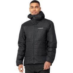 Norrona Falketind Thermo60 Hood Jas Heren - Caviar