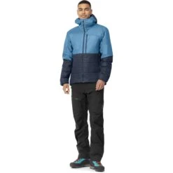Norrona Falketind Thermo60 Hood Jas Heren - Hawaiian Surf/Indigo Night -Norrona norrona falketind thermo60 hood men hawaiian surf indigo night 2 1461803