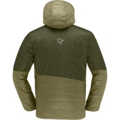 Norrona Falketind Thermo60 Hood Jas Heren - Olive Night/Olive Drab -Norrona norrona falketind thermo60 hood men olive night olive drab 2 1253749