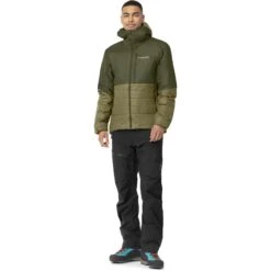 Norrona Falketind Thermo60 Hood Jas Heren - Olive Night/Olive Drab -Norrona norrona falketind thermo60 hood men olive night olive drab 3 1253754