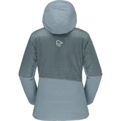 Norrona Falketind Thermo60 Hood Jas Dames - North Atlantic/Tourmaline -Norrona norrona falketind thermo60 hood women north atlantic tourmaline 2 1126368