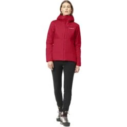 Norrona Falketind Thermo60 Hood Jas Dames - True Red -Norrona norrona falketind thermo60 hood women true red 2 1461788