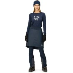 Norrona Falketind Thermo80 Rok Dames - Indigo Night -Norrona norrona falketind thermo80 skirt women indigo night 3 1517658