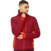 Norrona Falketind Warm2 Octa Hood Jas Heren - Arednalin/Rhubarb