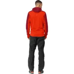 Norrona Falketind Warm2 Octa Hood Jas Heren - Arednalin/Rhubarb -Norrona norrona falketind warm2 octa hood jacket men arednalin rhubarb 6 1517675