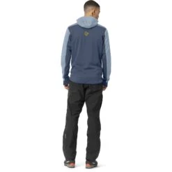 Norrona Falketind Warm2 Octa Hood Jas Heren - Blue Fog/Vintage Indigo -Norrona norrona falketind warm2 octa hood men blue fog vintage indigo model 2 1399569