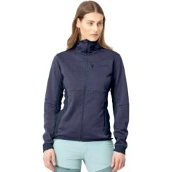 Norrona Falketind Warm2 Octa Hood Jas Dames - Indigo Night