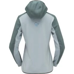 Norrona Falketind Warm2 Octa Hood Jas Dames - North Atlantic/Tourmaline -Norrona norrona falketind warm2 octa hood women north atlantic tourmaline 2 1126743