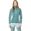 Norrona Falketind Warm2 Octa Hood Jas Dames - North Atlantic/Tourmaline