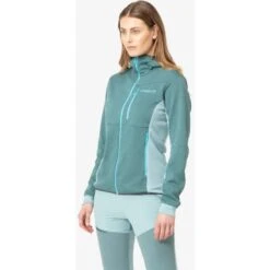 Norrona Falketind Warm2 Octa Hood Jas Dames - North Atlantic/Tourmaline -Norrona norrona falketind warm2 octa hood women north atlantic tourmaline 4 1126745