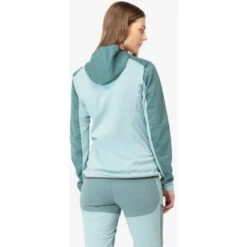 Norrona Falketind Warm2 Octa Hood Jas Dames - North Atlantic/Tourmaline -Norrona norrona falketind warm2 octa hood women north atlantic tourmaline 5 1126746