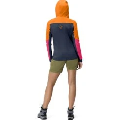 Norrona Falketind Warmwool2 Stretch Zip Hood Jas Dames - Orange Popsicle/Honeysuckle -Norrona norrona falketind warmwool2 stretch zip hood jacket women orange popsicle honeysuckle 4 1025682