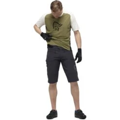 Norrona Fjørå Flex1 Heavy Duty Short Heren - Caviar -Norrona norrona fjora flex1 heavy duty shorts men caviar 5 903546