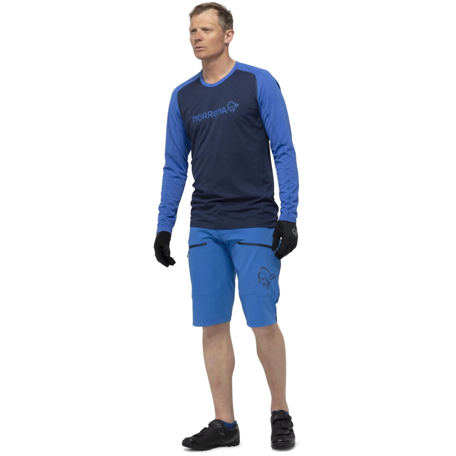 Norrona Fjørå Flex1 Heavy Duty Short Heren - Olympian Blue 3 Norrona Fjørå Flex1 Heavy Duty Short Heren - Olympian Blue - Afbeelding 3