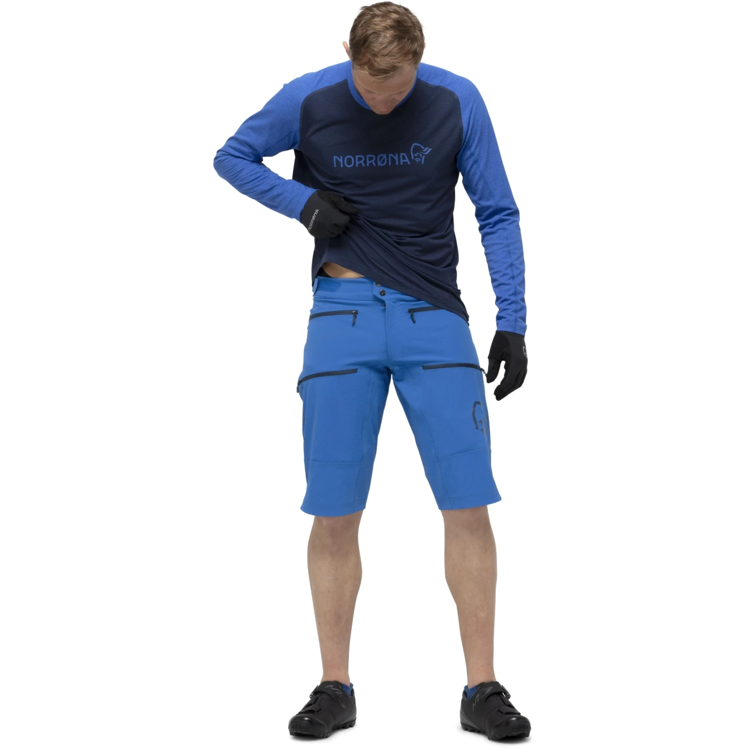 Norrona Fjørå Flex1 Heavy Duty Short Heren - Olympian Blue 5 Norrona Fjørå Flex1 Heavy Duty Short Heren - Olympian Blue - Afbeelding 5