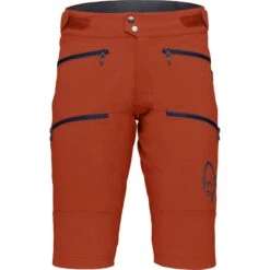 Norrona Fjørå Flex1 Heavy Duty Short Heren - Rooibos Tea