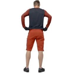 Norrona Fjørå Flex1 Heavy Duty Short Heren - Rooibos Tea -Norrona norrona fjora flex1 heavy duty shorts men rooibos tea model 2 1399698