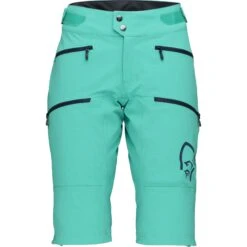 Norrona Fjørå Flex1 Heavy Duty Short Dames - Arcadia/Indigo Night