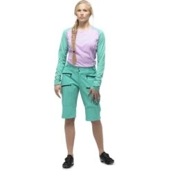 Norrona Fjørå Flex1 Heavy Duty Short Dames - Arcadia/Indigo Night -Norrona norrona fjora flex1 heavy duty shorts women arcadia indigo night 3 903590