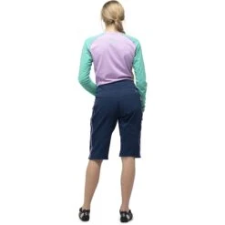 Norrona Fjørå Flex1 Heavy Duty Short Dames - Indigo Night/Violet Tulle -Norrona norrona fjora flex1 heavy duty shorts women indigo night violet tulle 8 903606
