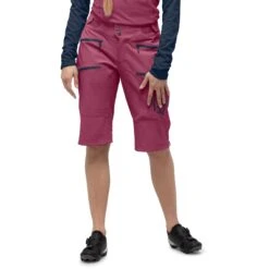 Norrona Fjørå Flex1 Heavy Duty Short Dames - Violet Quartz
