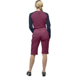 Norrona Fjørå Flex1 Heavy Duty Short Dames - Violet Quartz -Norrona norrona fjora flex1 heavy duty shorts women violet quartz 3 1463260