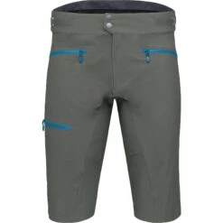 Norrona Fjørå Flex1 Mid Weight Short Heren - Castor Grey