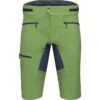 Norrona Fjørå Flex1 Mid Weight Short Heren - Treetop/Indigo Night