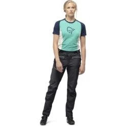 Norrona Fjørå Flex1 Broek Dames - Caviar/Castor Grey -Norrona norrona fjora flex1 pants women caviar castor grey 2 1463071