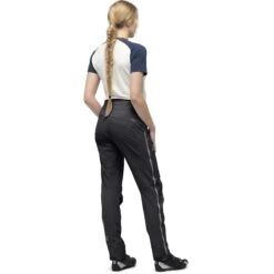 Norrona Fjørå Flex1 Broek Dames - Caviar/Castor Grey -Norrona norrona fjora flex1 pants women caviar castor grey 3 1463072