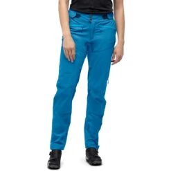 Norrona Fjørå Flex1 Broek Dames - Mykonos Blue