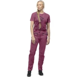 Norrona Fjørå Flex1 Broek Dames - Violet Quartz -Norrona norrona fjora flex1 pants women violet quartz model 1 1399687