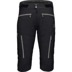 Norrona Fjørå Flex1 Short Heren - Caviar
